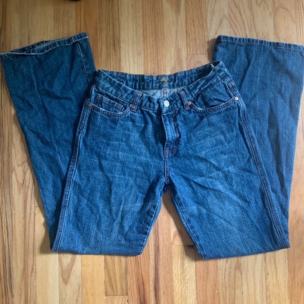 vintage 7 for all mankind bootcut jeans!
